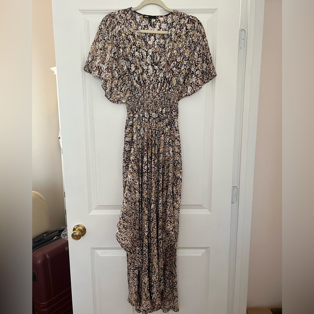 Maje Multicolor Autumn Maxi Dress size Small